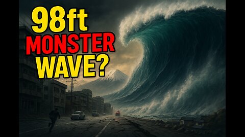 Japan Megaquake & 98-Foot Tsunami Warning