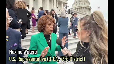 Crazy Maxine Waters Spills it all!!