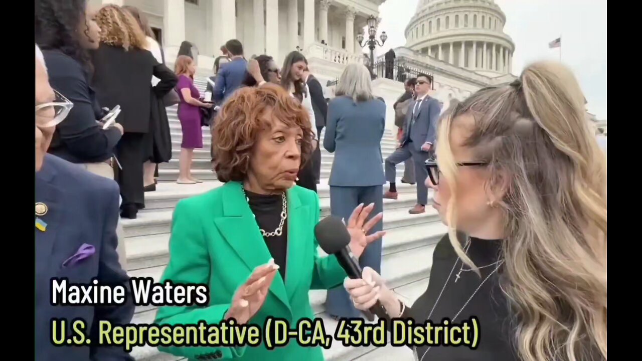 Crazy Maxine Waters Spills it all!!