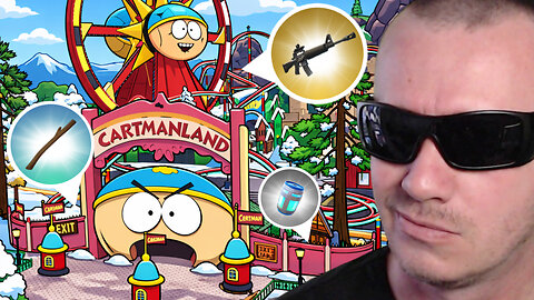 The Southpark CARTMANLAND LOOT Challenge In FORTNITE