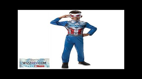 Captain America Sam Wilson Economy Kids Costume Small Review