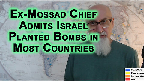 Zionist Israel Enemy of Humanity: Ex-Mossad Chief Admits Israel Planted Bombs in Most Countries LINK