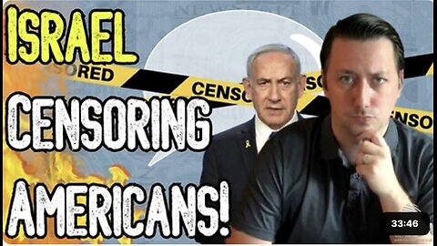 INSANE: ISRAEL CENSORING AMERICANS! - Social Media Deleting Posts As Israel Pays Fake Alt Medias! 