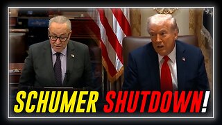 VIDEO: Schumer Publicly Confesses To Triggering Shutdown To Hurt Americans!