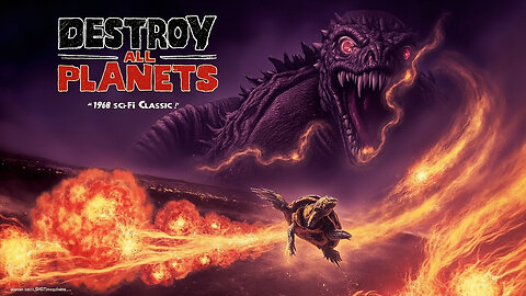 Destroy All Planets (1968) Vintage Sci-Fi ~ Gamera vs Viras! – Full Movie