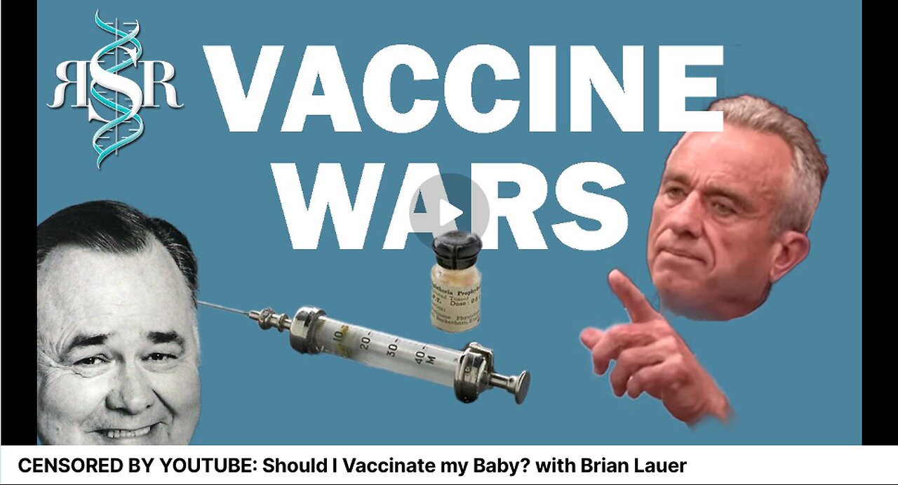 INTERVIEW CENSORED BY YOUTUBE: Vaccine Wars