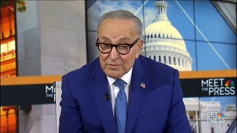 Sen Schumer Claims It's On Republicans To Keep Government Open