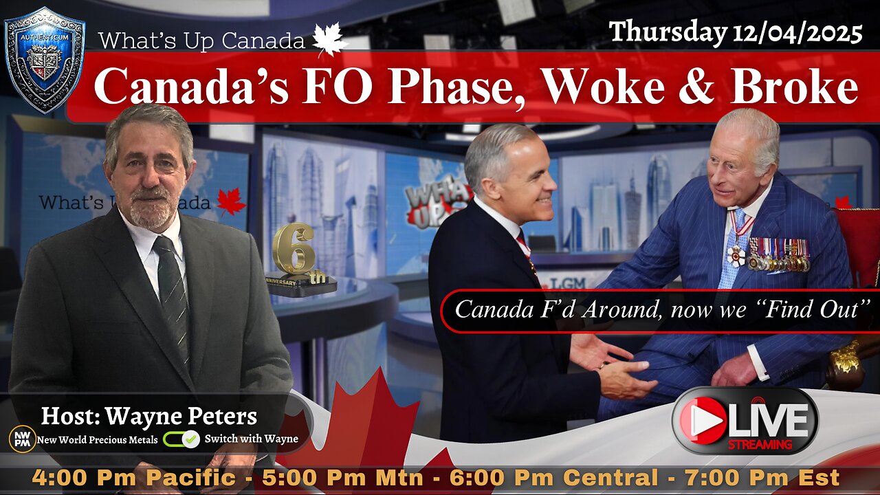 Canada’s FO Phase, Woke & Broke