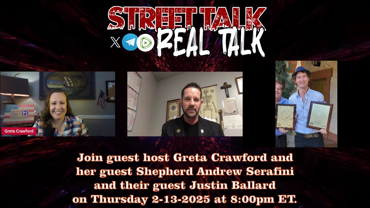 Rebroadcast of Street Talk with Stiletto from 2-13-2025