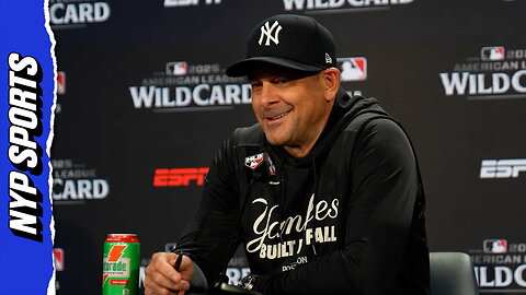 Aaron Boone after Yankees win Game 2, 4-3