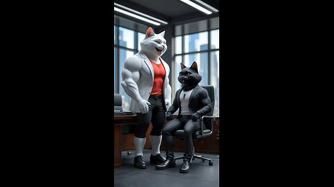 cute 🥰🥰 cat fitness
