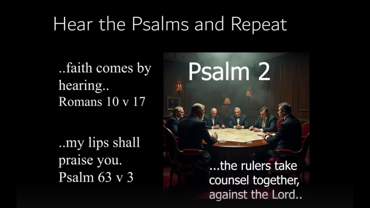 Psalm 2 (ESV) - Hear the Psalms and Repeat - Mulanje Hiking Background