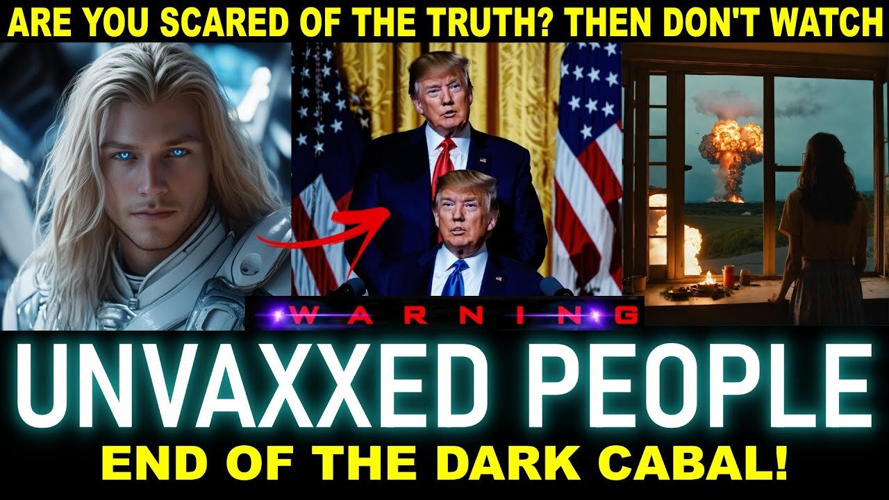 UNVAXXED PEOPLE WILL SEE THIS! EVERYONE MUST KNOW THIS! END OF THE DARK FORCES! (8)