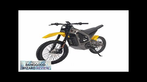 US Direct Cheerdmoto Sunron QD-EM2.0 Electric Dirt Bike 72V 30AH 3000W Electric Review