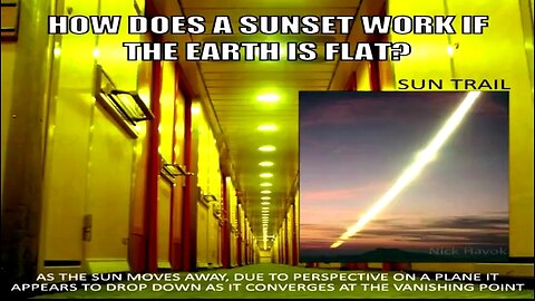 FLAT EARTH: HOW SUNSETS WORK 🥰