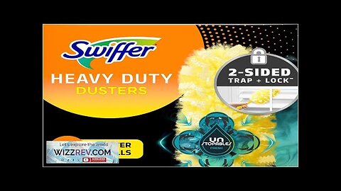 Swiffer Dusters Multi-Surface Heavy Duty Duster Refills Unstopables Fresh Scent 11 Review