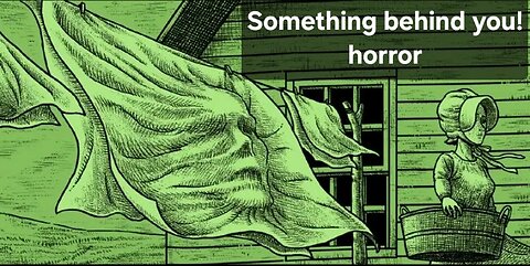 Something behind you! By: Comic Ben #mystery #horrorcommunity