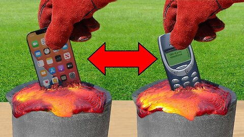 Real Lava vs. Nokia 3310 vs. iPhone: The Ultimate Durability Test