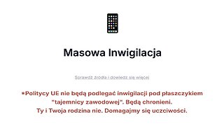 Masowa Inwigilacja