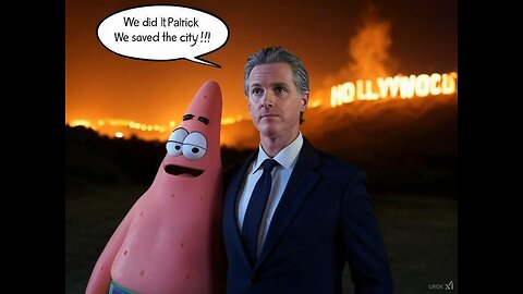 We Did It Patrick We Saved The City - Gavin Newsom Meme (2025) 🔥