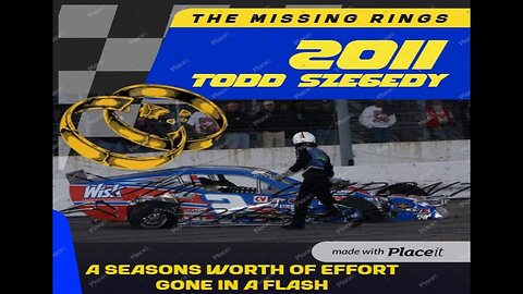 The Missing Rings: 2011 Todd Szegedy- NASCAR Whelen Modified Tour