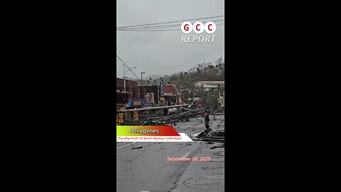 #Philippines #tropicalstorm #Bualoi #Masbate #aftermath #weather #climate #destruction #anomaly