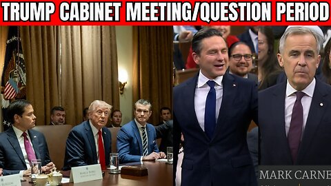 Trump Cabinet Meeting, QUESTION PERIOD + MORE