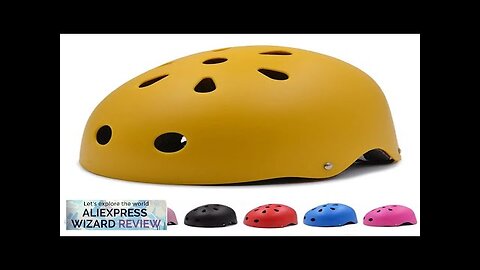 Adult Children's Skateboard Helmets Outdoor Sports Skiing Cycling Roller Skating Helmets Review