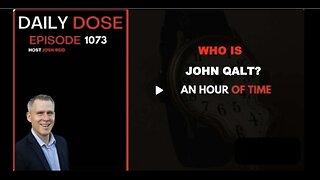 THE DAILY DOSE W/ JOSH REID. AN HOUR WITH JOSH. WHO IS JOHN QALT?