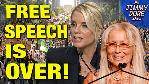 Pam Bondi BRAGS About Prosecuting Americans For Anti-Israel Speech!