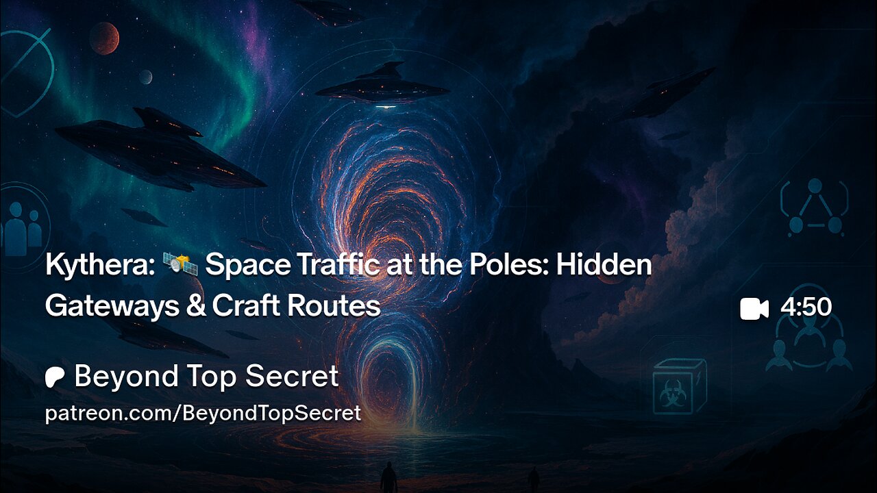 Kythera: 🛰️ Space Traffic at the Poles: Hidden Gateways & Craft Routes