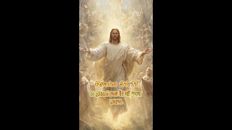 Psalm 91:11 | Angels Guard You & Satan Defeated #protection #jesus #faith DailyBibleInspiration