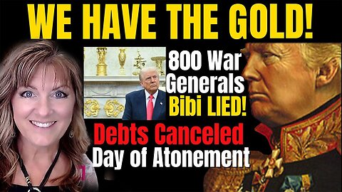 Melissa Redpill Situation Update 10.01.25: "We Have The Gold! 800 Generals, Bibi Lied; Gesara!" 