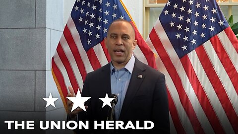 House Democratic Leader Jeffries Holds a Press Conference on the 37th Day of the Government Shutdown