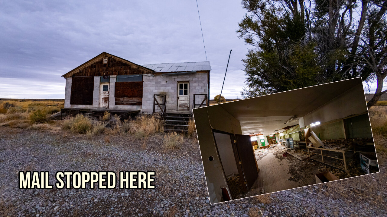 Desert Time Capsule: Inside a Forgotten Post Office & Store