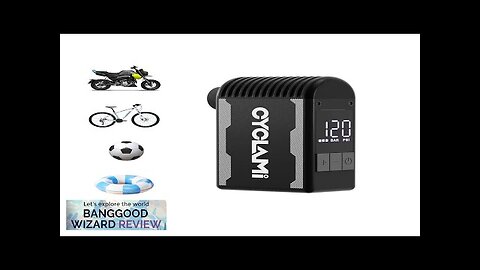 CYCLAMI A2S Mini Smart Electric Bike Pump 120 PSI Digital Display Auto-Stop Review