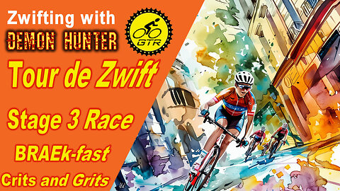 26 01 21 Tour de Zwift Stage 3 - BRAEk-fast Crits and Grits