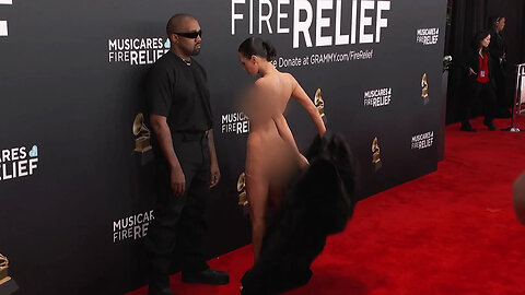 Kanye West's Wife Bianca Censori Shocks Red Carpet With 'Nude' Outfit at Grammys