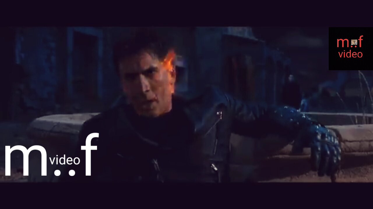 Very dangerous scene Hollywood movie Ghost Rider