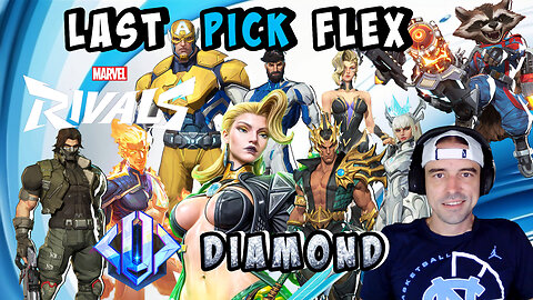 🔴LIVE - 🎶🎧 SOLO FLEXING ALL HEROES ON THE DIAMOND MARVEL RIVALS GRIND