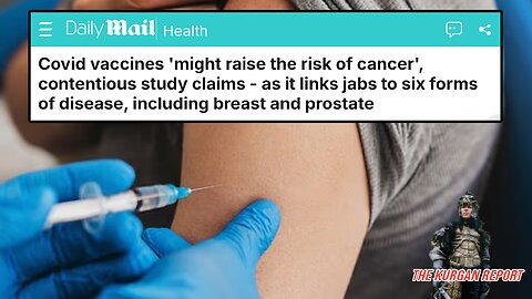 The media slowly trickles out the truth about COVID vaccine "turbo cancer"...