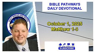 Bible Pathways Daily Devotional Oct 1, 2025