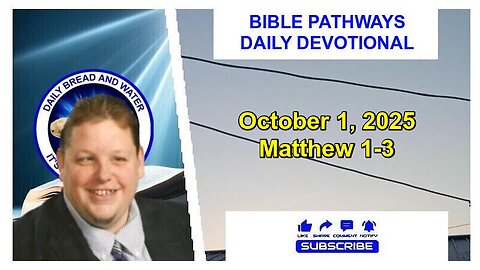 Bible Pathways Daily Devotional Oct 1, 2025