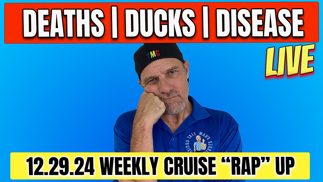 Cruise News. Week in Review! LIVE with Tall Man's Cruise Adventures.