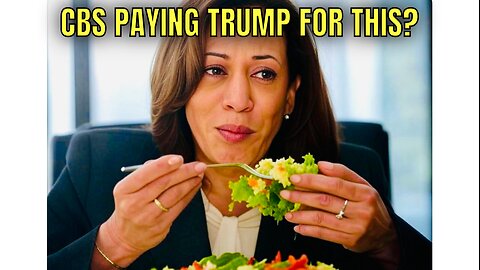 CBS looks to settle in Trump 60 minutes lawsuit over edited Kamala Harris footage! 🥗