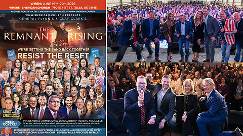 ReAwaken Reunion (June 19-20 2026 In Tulsa, OK) | Join Team America, General Flynn, Eric Trump, Lara Logan, Amanda Grace, Flyover Conservatives & More! + Request Tickets At: ThrivetimeShow.com or Via Text: 918-851-0102