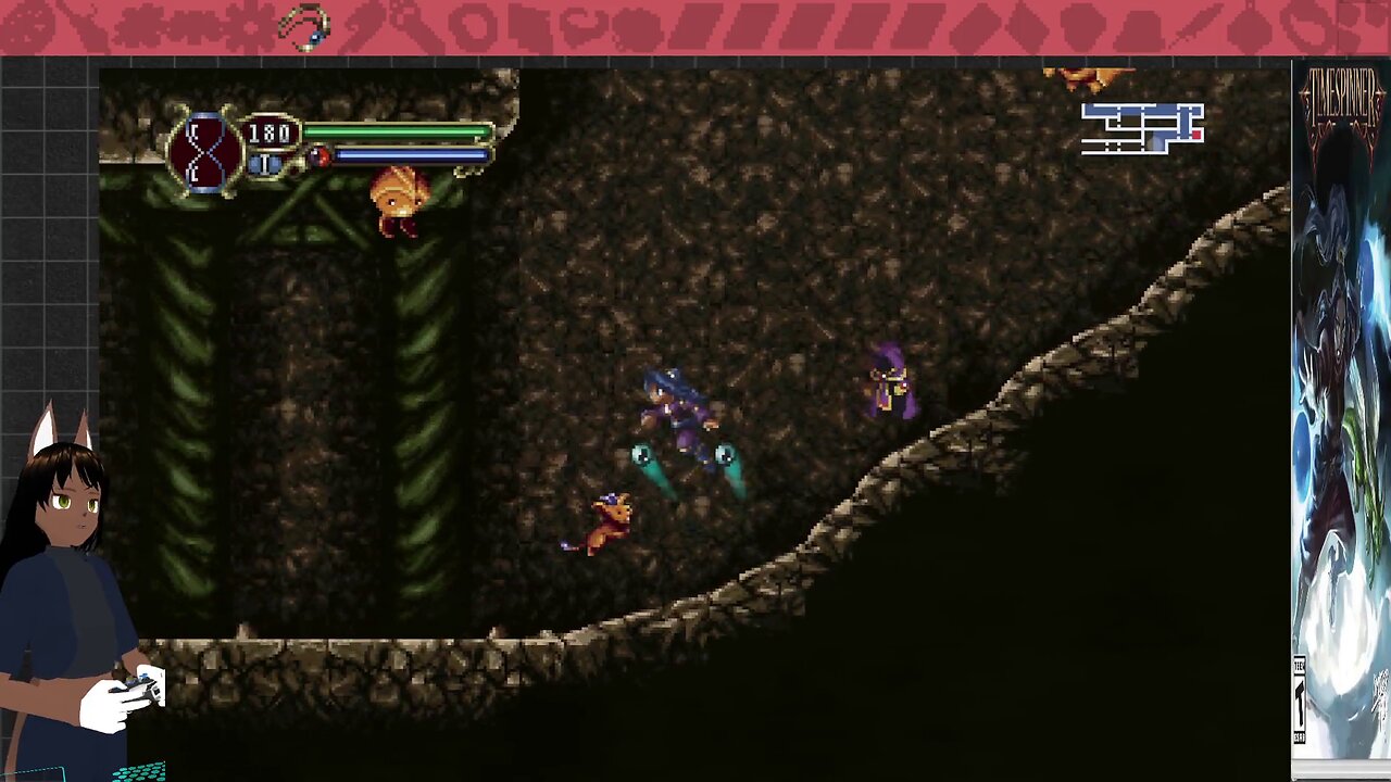 Crossed Swords Under a "Mountain?" Timespinner Rando