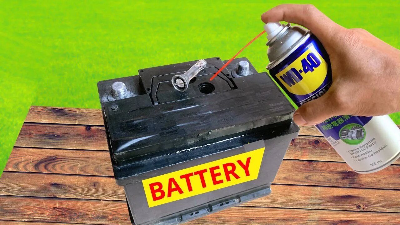 Instant Battery Revival: Get Your Old Battery Working in Just 1 Minute!"