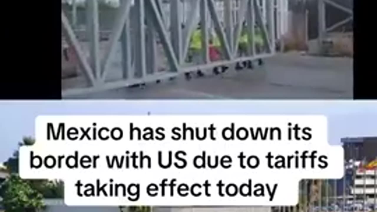 Mexico Shuts Its Border With USA