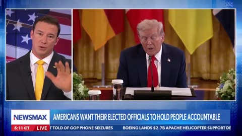 Newsmax anchor Carl Higbie calls on President Trump to preemptively pardon every American taxpayer